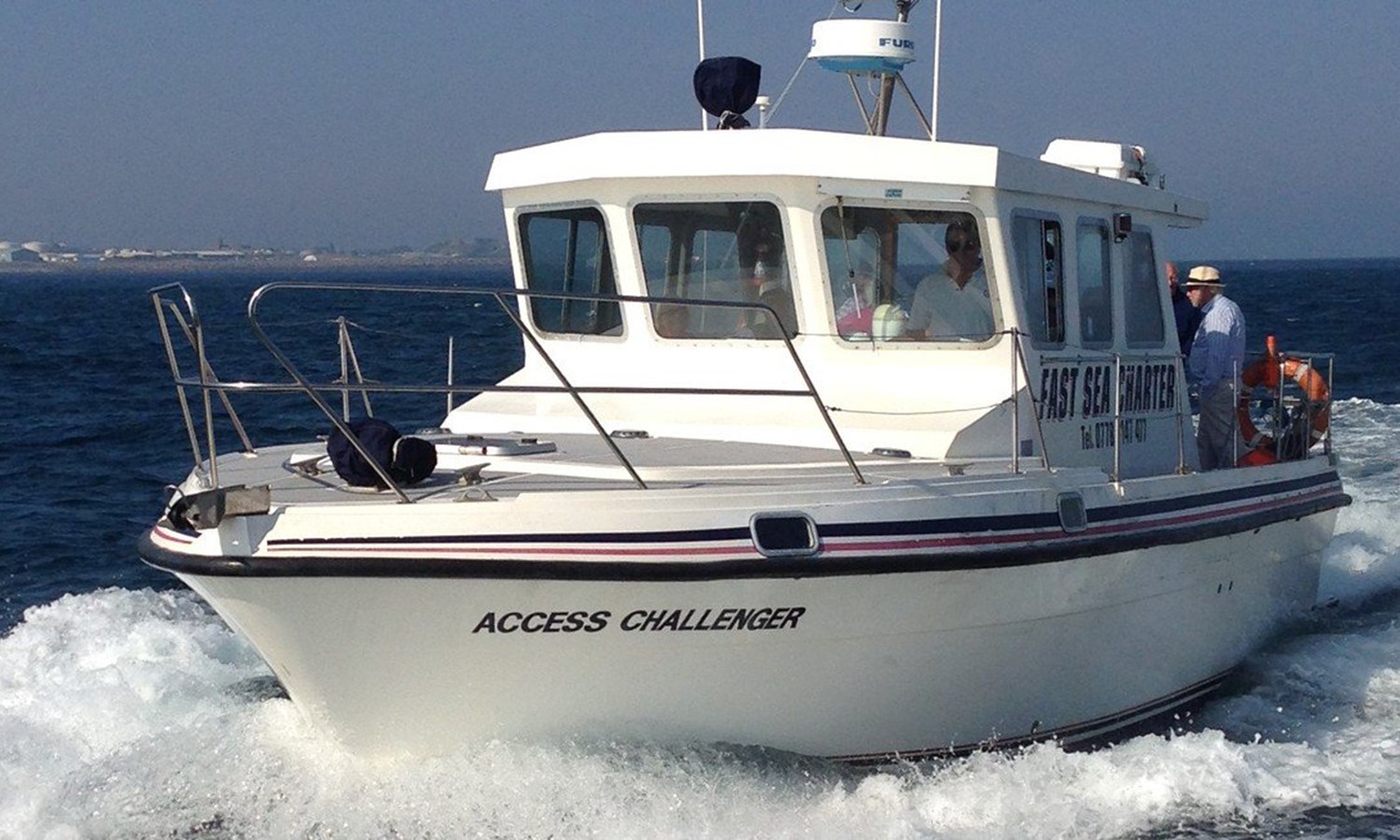 Guernsey Boat Charter Access Challenger