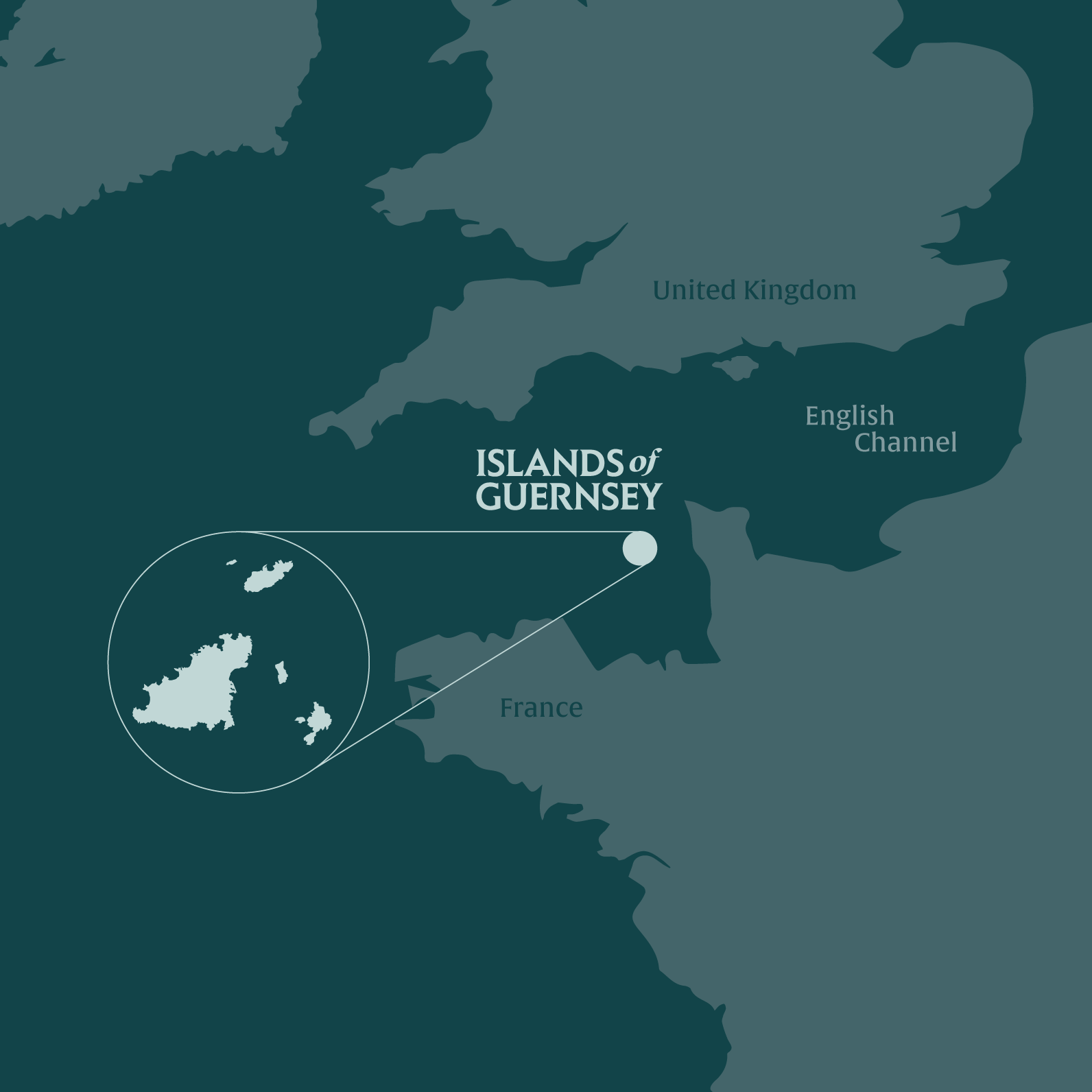 A map Guernsey
