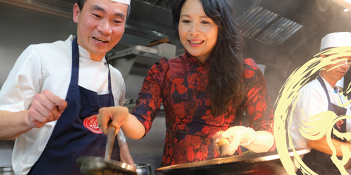 Gala Dinner with Celebrity Chef Ching-He Huang at China Red