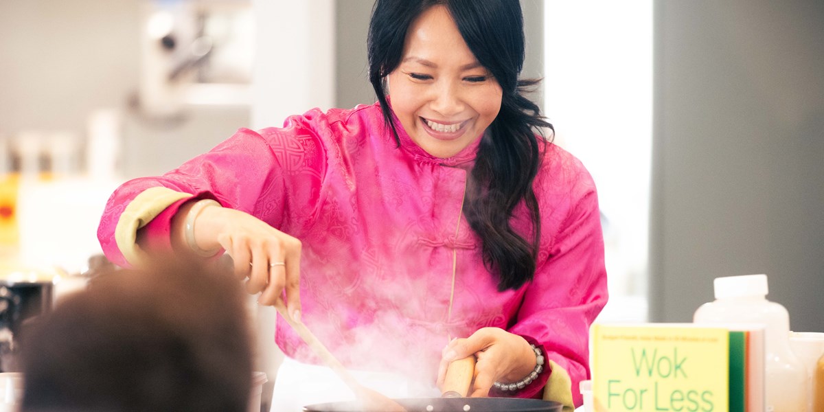 Free Cooking Demonstration with Celebrity Chef Ching-He Huang